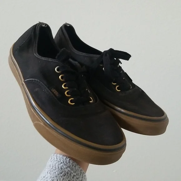 Vans gumsole gold eyelet deals